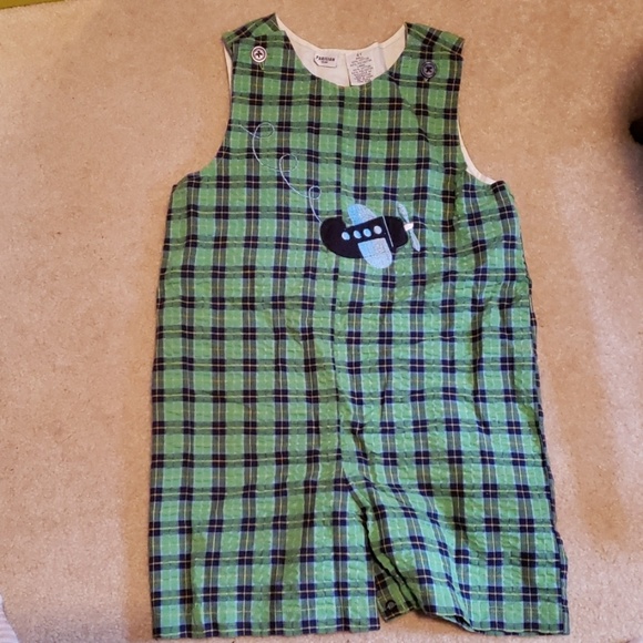 Parisian Kids Other - Boys toddler seersucker romper 4T